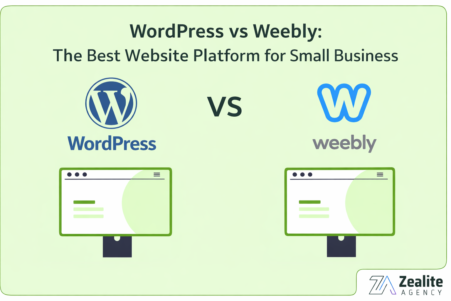 WordPress vs Weebly - Best Website Platform for Small Business