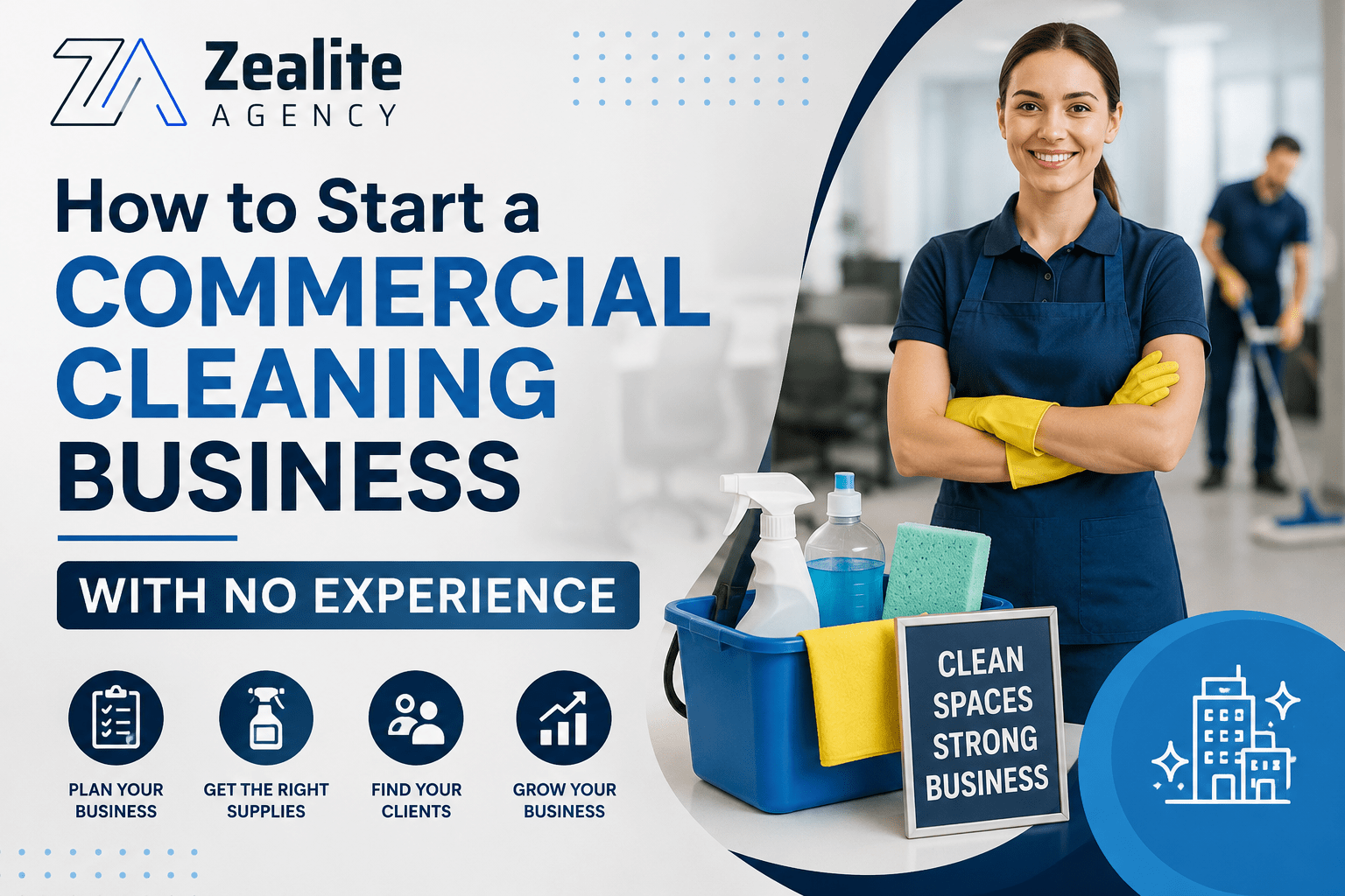 Start a Commercial Cleaning Business with No Experience
